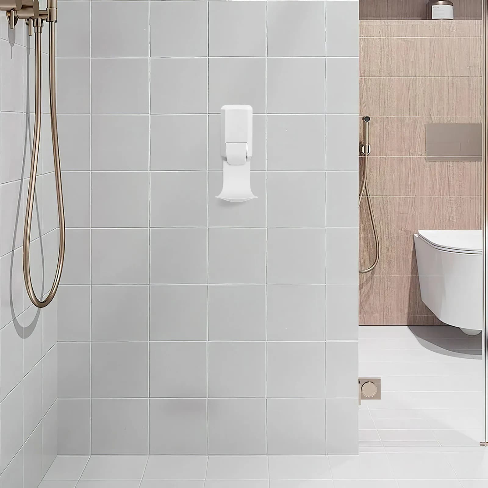 Wall-Mounted Soap Dispenser Drip Tray for Office Workers to Prevent Water Stains 6 Plastic Trays Spillproof Design