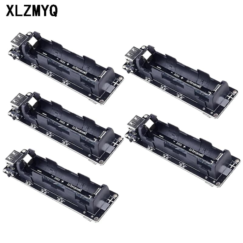 5pcs 18650 Battery Holder Support USB 5V/2A 3V/1A V3 Battery Shield Battery Charging Module For Raspberry Pi DIY Electronic Kit