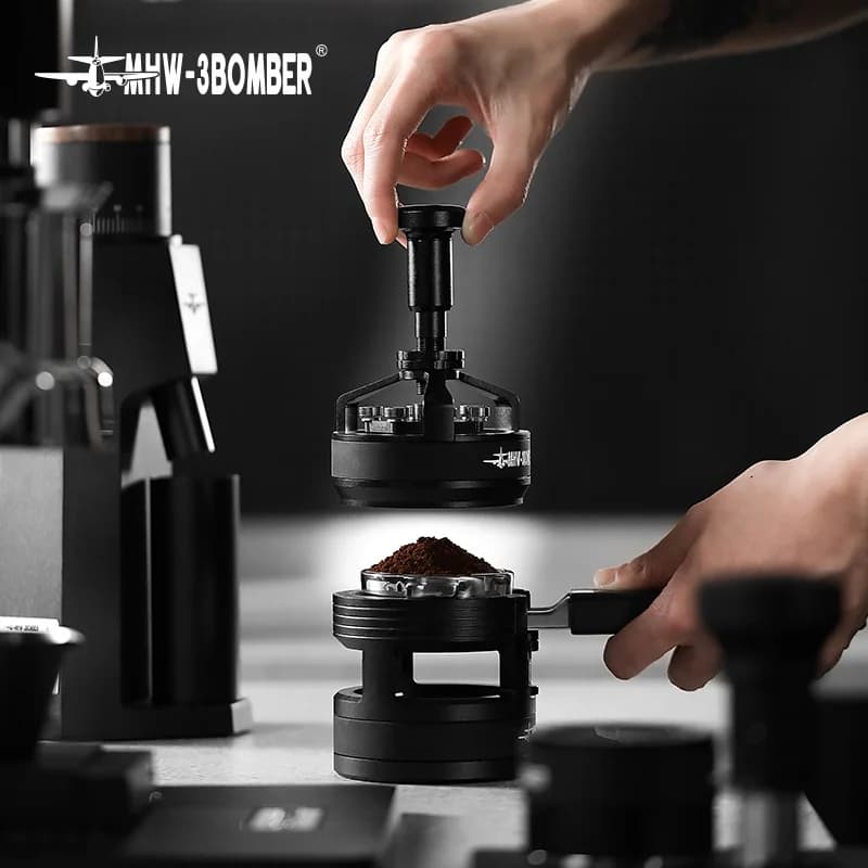 51mm 53mm 58mm WDT Tools Rotary Espresso Stirrer with Stand Needle Distributor Magnetic Coffee Maker Accessories Barista Tools