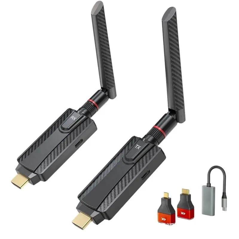 A99E-5G Extender Wireless Compatibile HDMI 200M Trasmettitore Video ad Alta Risoluzione da Uno a Molti Ricevitori per Schermo Proiettore TV