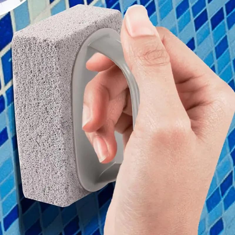 Piastrelle per piscina pietra pomice malta portatile e pulizia del calcestruzzo rimozione del calcio scopino per wc lavandino per piastrelle del bagno strumento per la pulizia della vasca da bagno