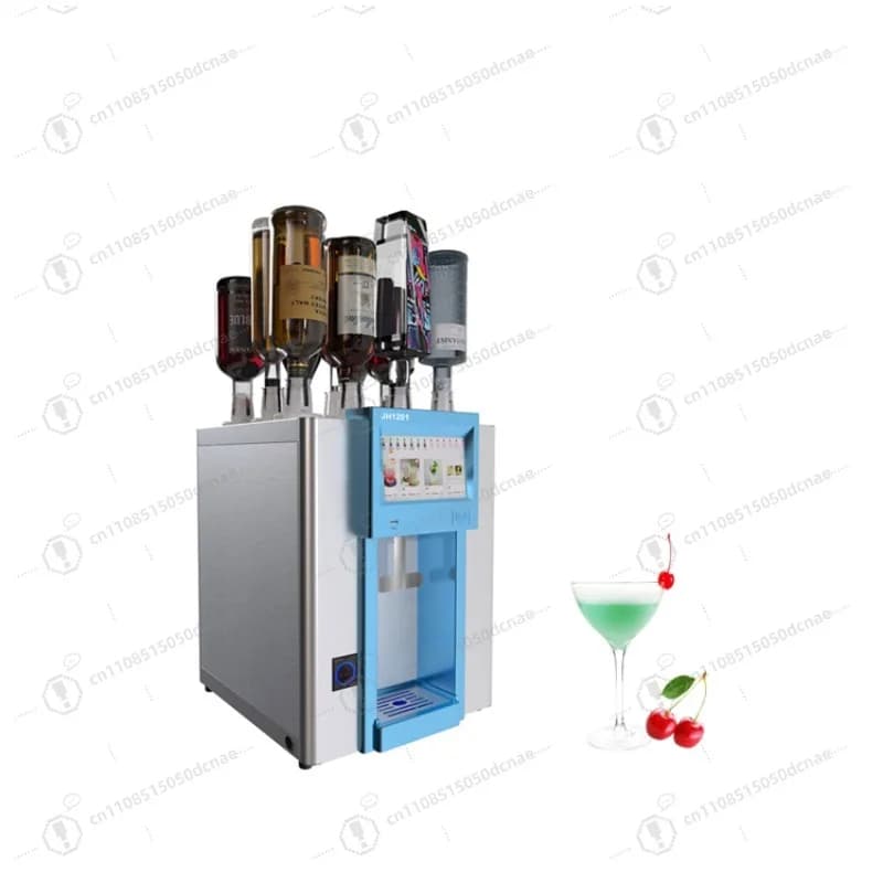 Shaker per Cocktail Smart per Casa, Touchscreen in Acciaio Inox, Lussuoso Sistema Pneumatico, Strumento Innovativo per Barman Self-Service