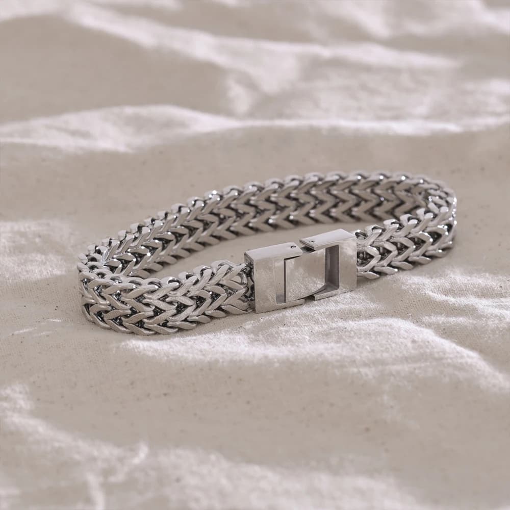 Bracciale a catena cubana spessa in acciaio inossidabile da 19/21 cm, gioiello popolare per tutti i giorni, all'ingrosso