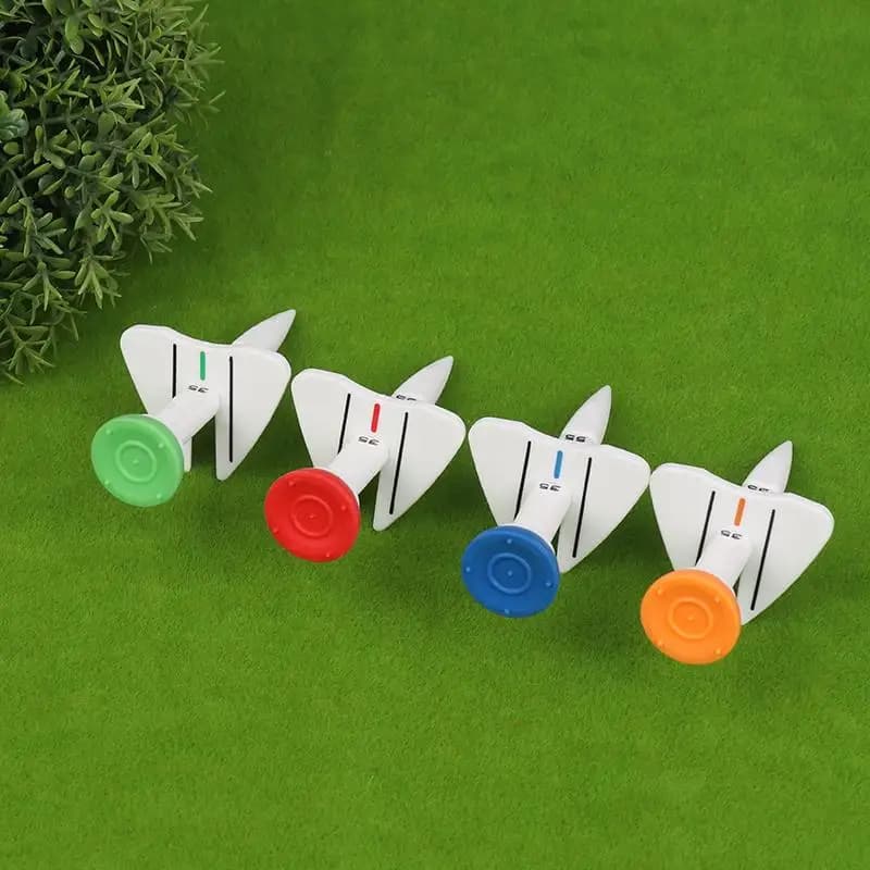 Supporti per Palline da Golf Multifunzionali con Altezza Regolabile e Direzione di Mira 35-50mm, Accessori per Allenamento Golf
