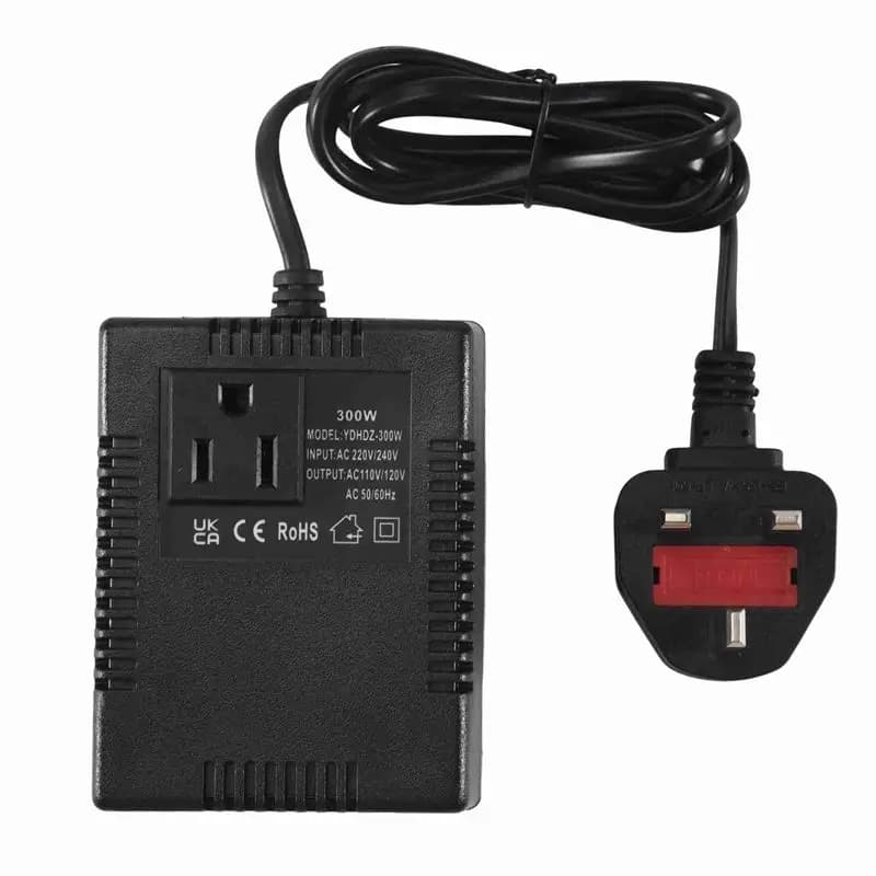 Convertitore di tensione ABLG 300W da 220V a 110V, trasformatore step-down, convertitore di tensione, adattatore da viaggio