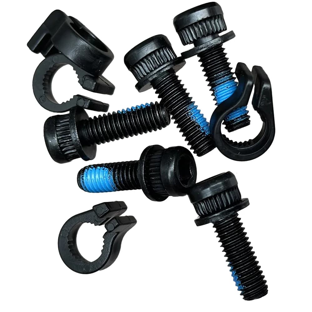 MTB Bike Idraulico Pastiglie Freno A Disco Vite di Fissaggio Pinza Pinze A Molla Spille Divise Per Shimano XT SLX XTR Accessorio Per Biciclette