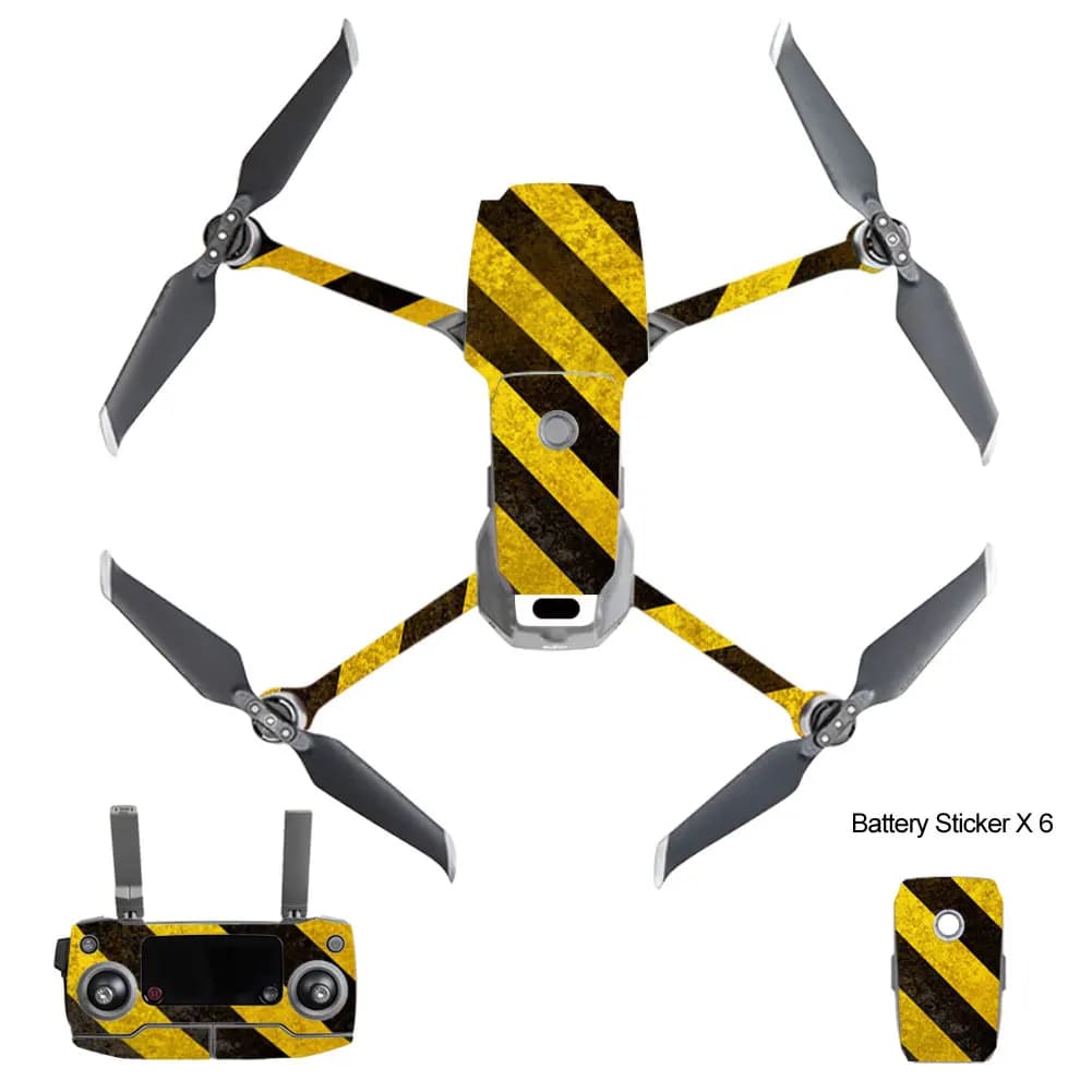 Wall sticker Camo skin for DJI Mavic 2 Skin Sticker Drone Body remote control scratch protection