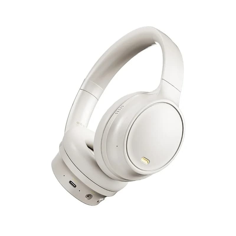 Over Ear Headphones Anc Active Noise Cancelling Bluetooth 5.4 Wireless 36db Gaming Headset Long Battery Life For Music Gaming