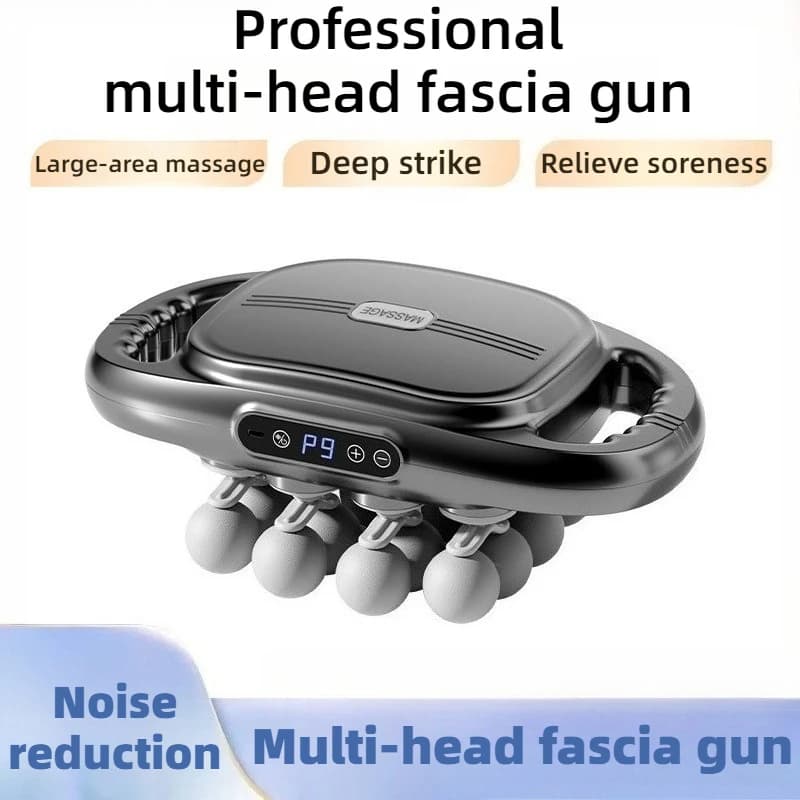Professional Multifunction Massage Gun with Reduction of Noise and High Frequency Vibration
