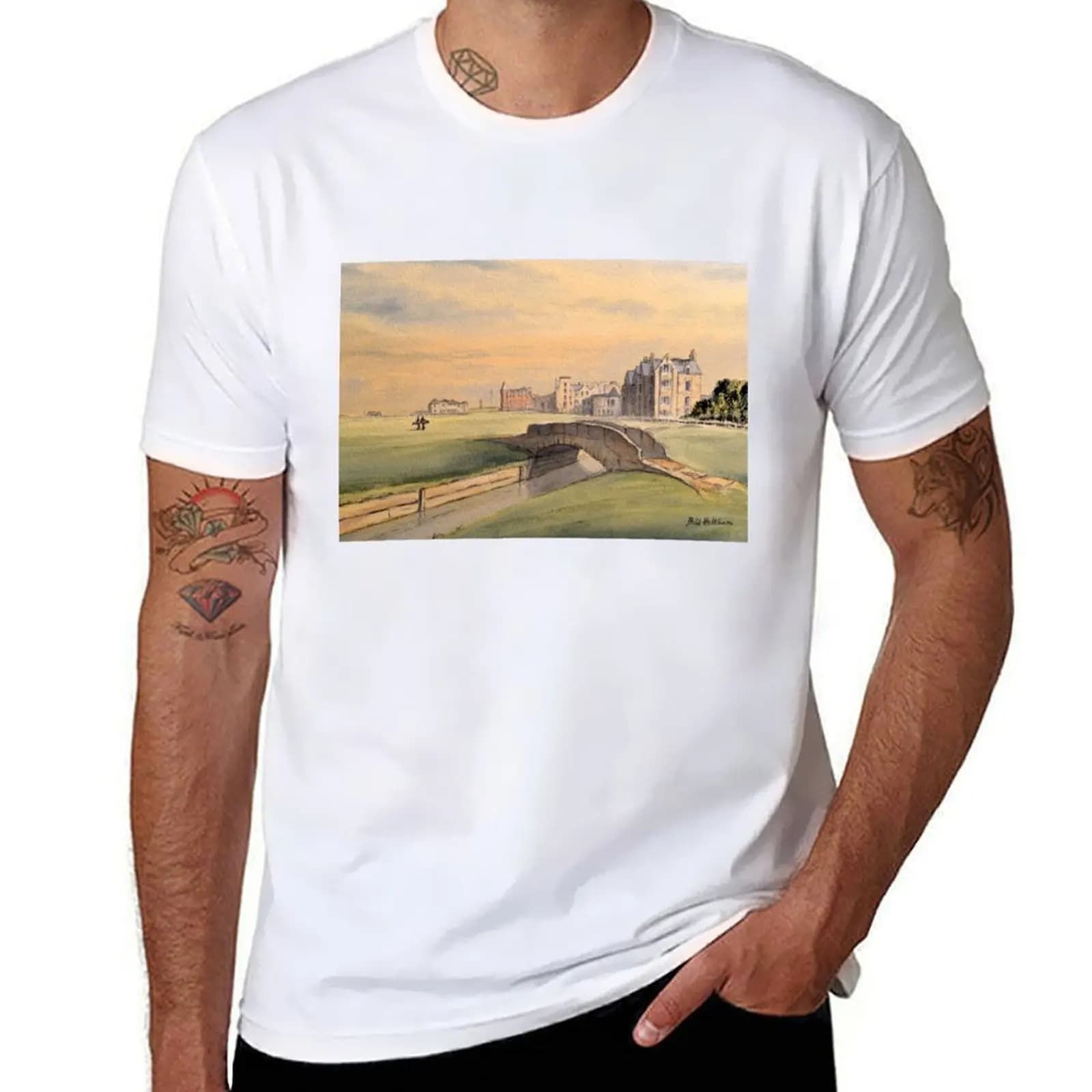 Golf Greatest Course The T-Shirt T-shirt semplice e casual a maniche corte