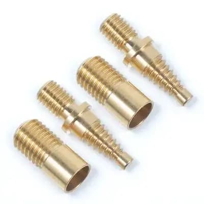 2Sets Pool Cue Copper Screws Heavy Duty Joint Pin Screws Rust Resistant Pool Cue Extension Parts Billiard Hardware