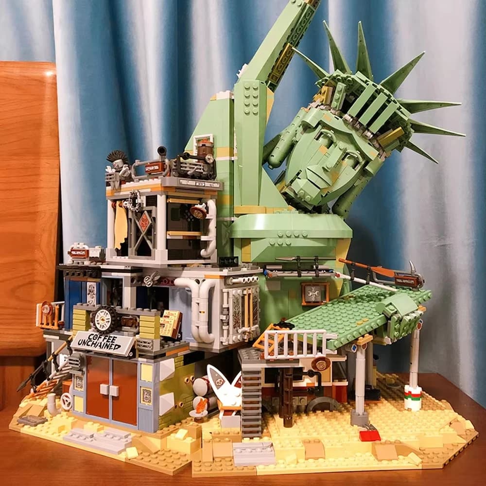 Famosi blocchi da costruzione cinesi, modelli architettonici, articoli per l'arredamento domestico, giocattoli educativi per l'assemblaggio per bambini