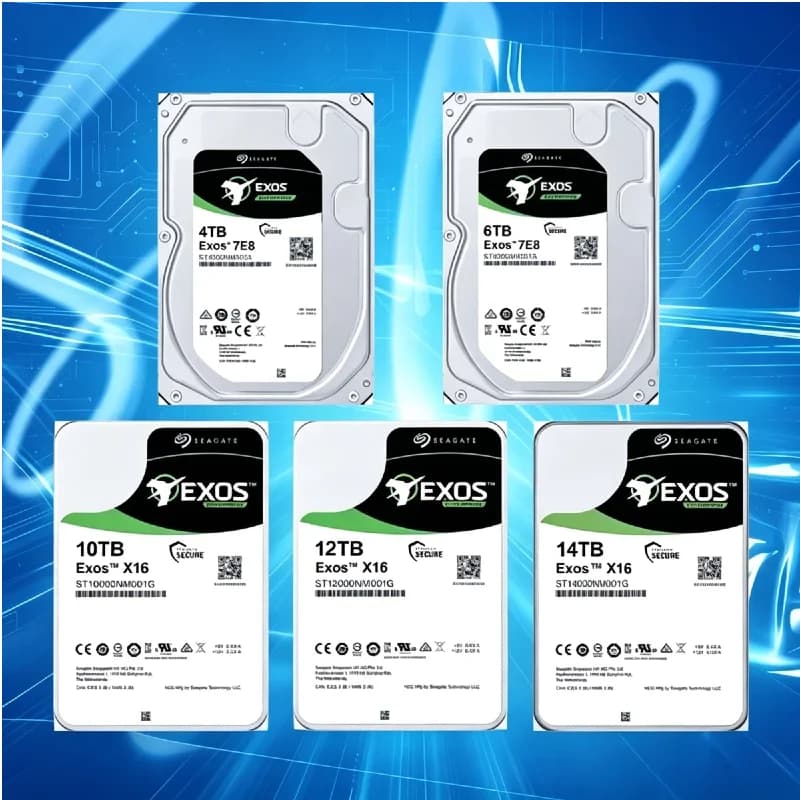 FOR New Seagate IronWolf Pro RAID NAS Hard Disk 3.5" SATA OEM 4TB-16TB Mass Storage Enterprise Drive With Recovery Service