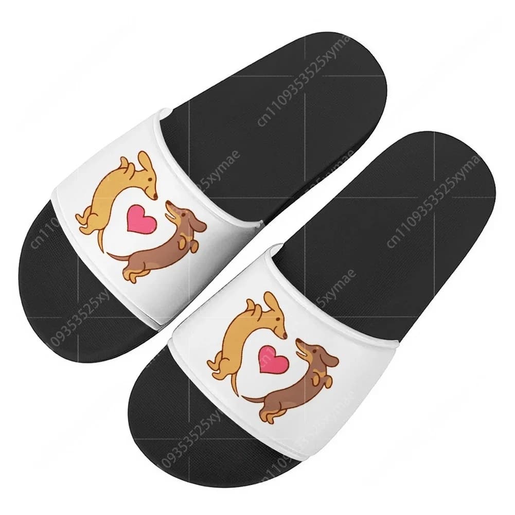 Dog Shape Slippers Salame Cartoon, Casual Shoes from Home and Outdoor, Beach and Pool Sandals for Men, Women and Teenagers