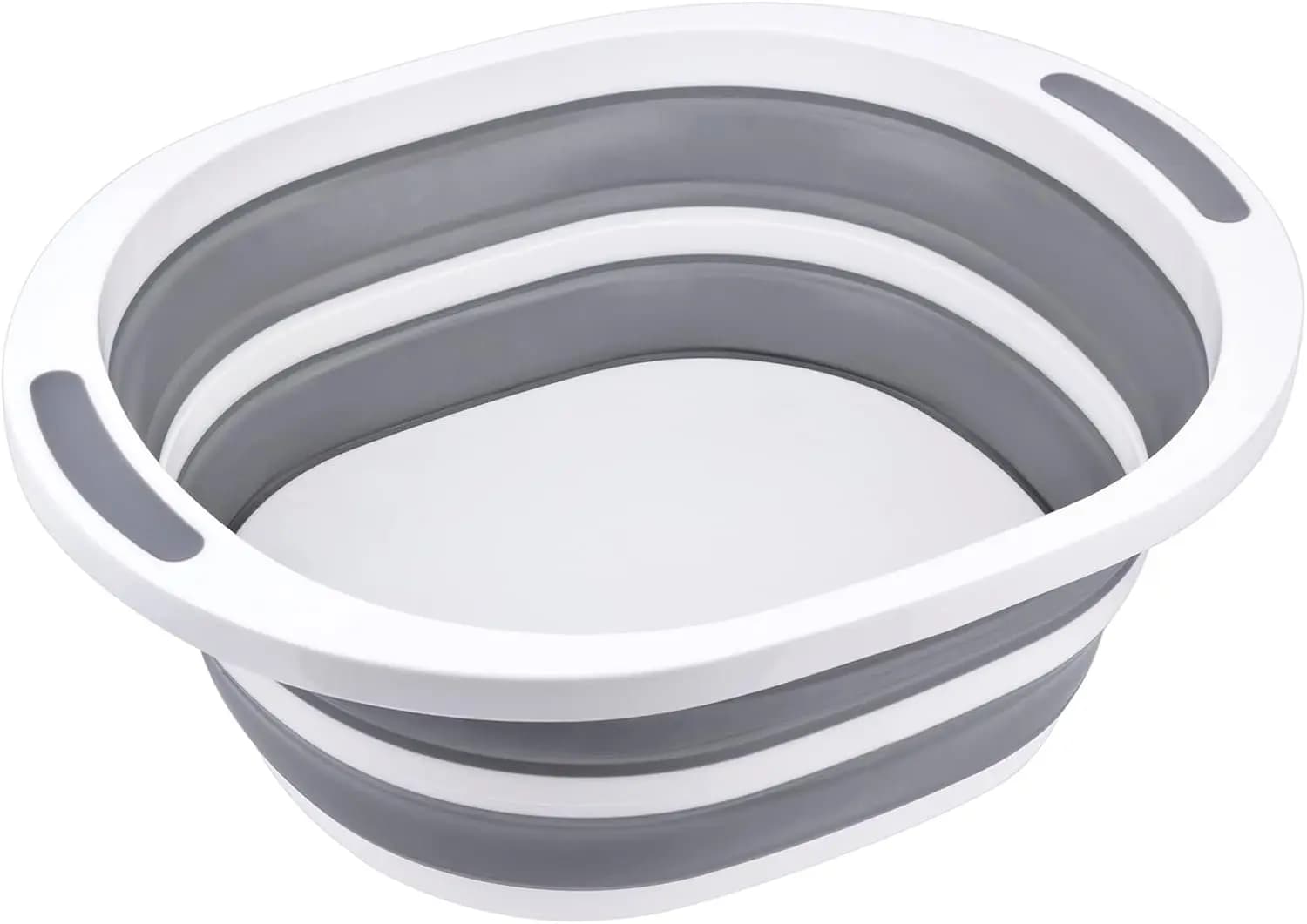 Piatto pieghevole da 7,5 litri con tagliere, vasca pieghevole in plastica per barbecue, picnic, campeggio, lavare i piatti