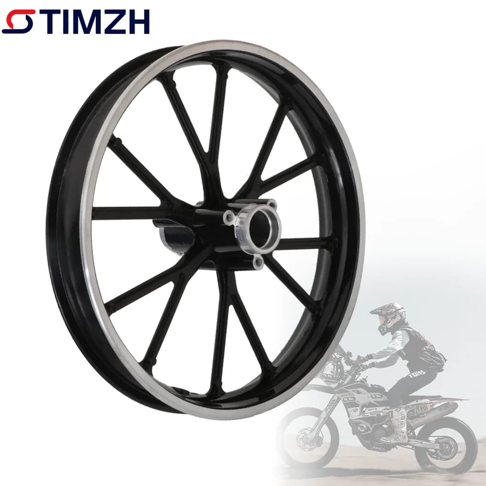 Mozzo in lega di alluminio per ruota anteriore posteriore da 2.50-10 pollici per Pocket Bike 47cc 49cc Scooter Dirt Pit Bike Minimoto Accessori Moto