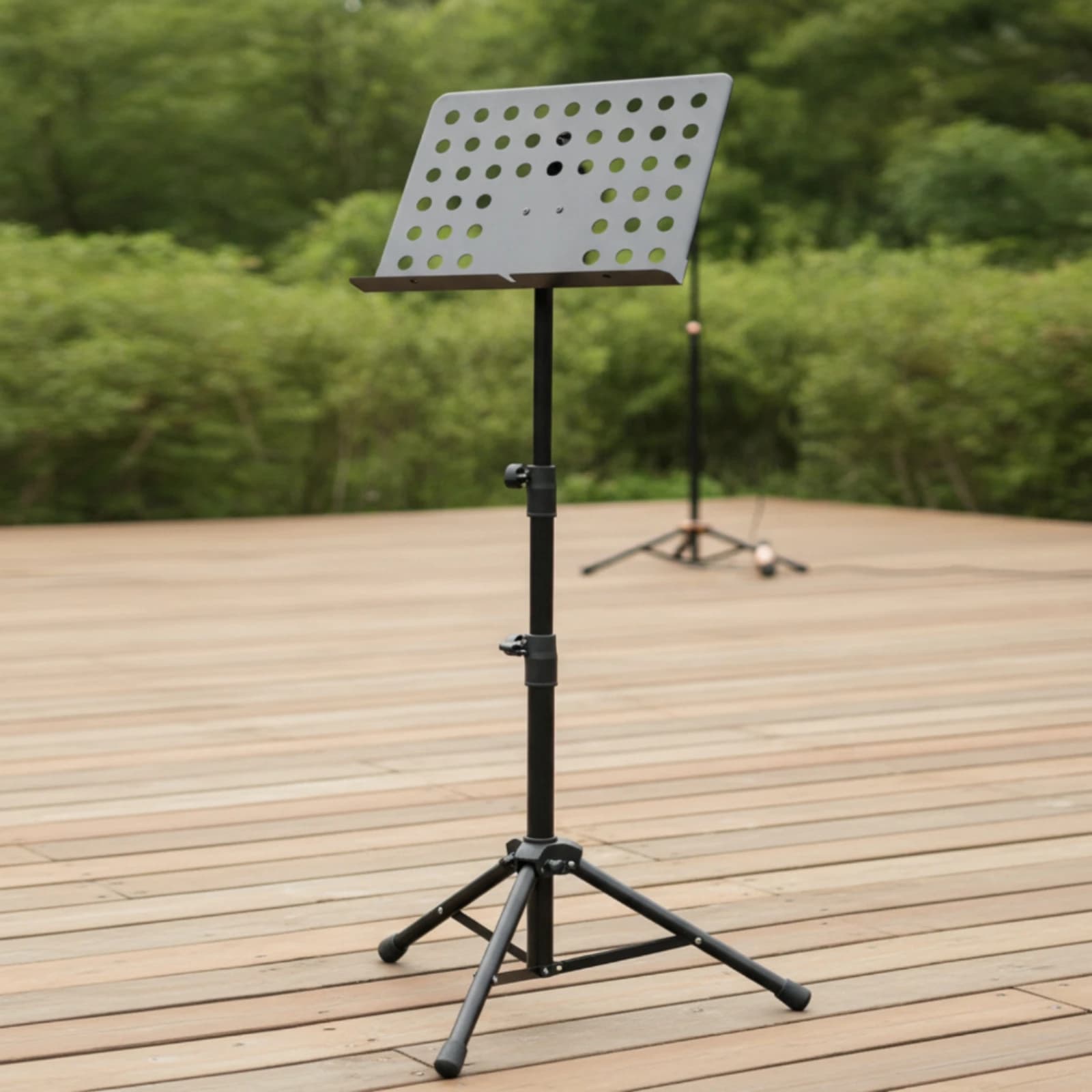 Sheet Music Stand Portable Music Stand with Tripod Base Heavy Duty Spacious for Musicians, Rehearsals, Stage