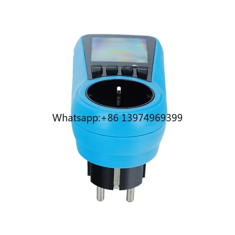 Socket Multimeter EU UK AU US Plug Digital Voltage Wattmeter Power Analyzer Electronic Power Energy Meter Automatic Power Switch