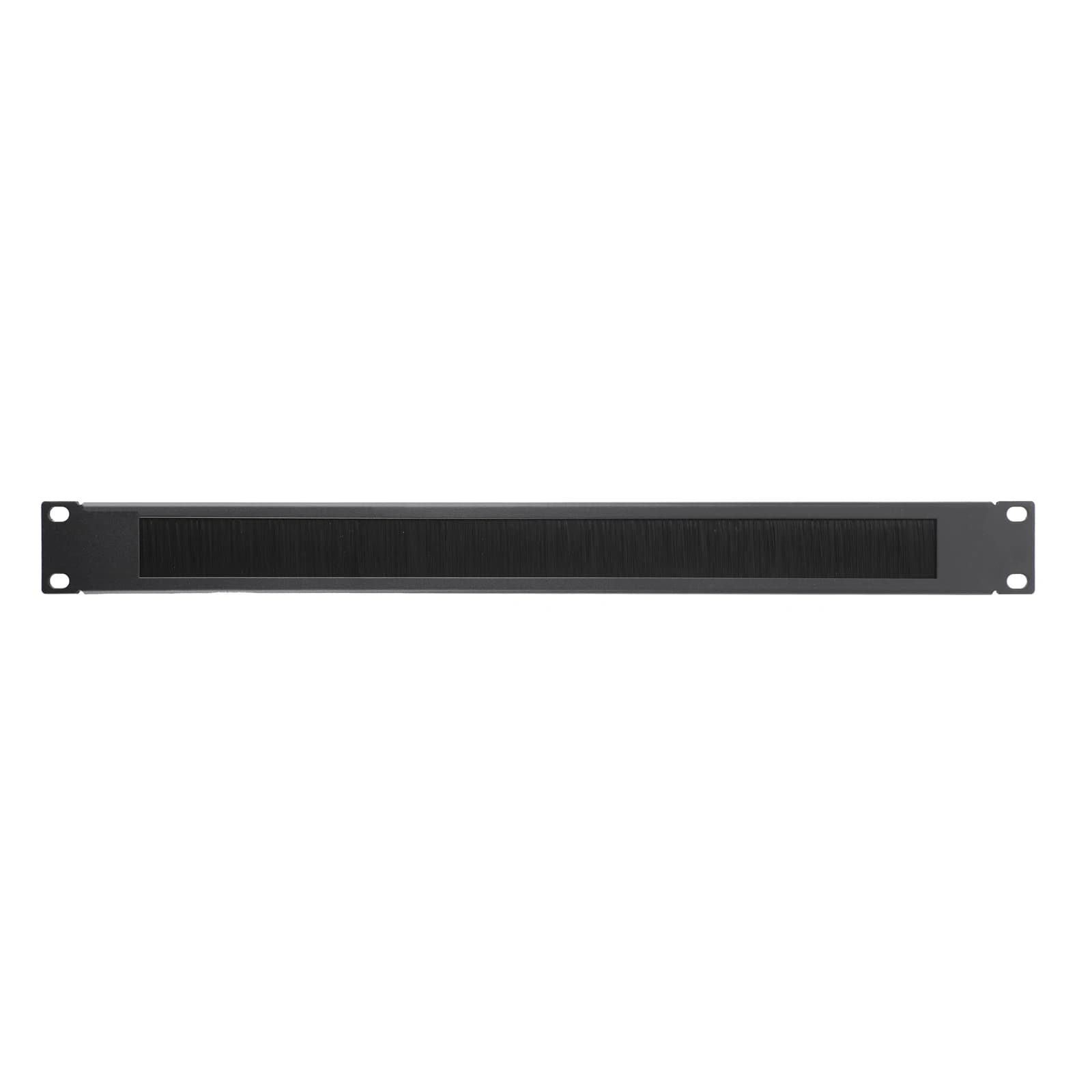 US 1/2Pcs 1U Rack Mount Blanking Plate Rack Network Closed/Semi-open Brush Panel Cable Management for 19-inch Rack or Cabinet
