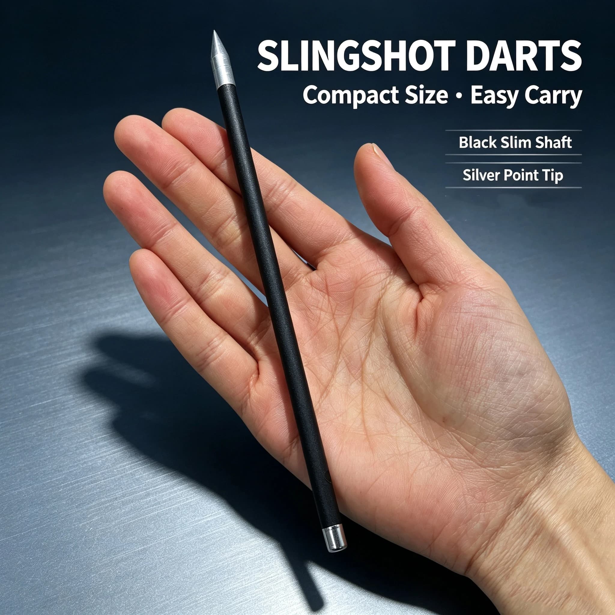 Carbon No-Fletching Slingshot Darts Cone Tip 10/20/30 Pcs Options Outdoor Target Practice Gear