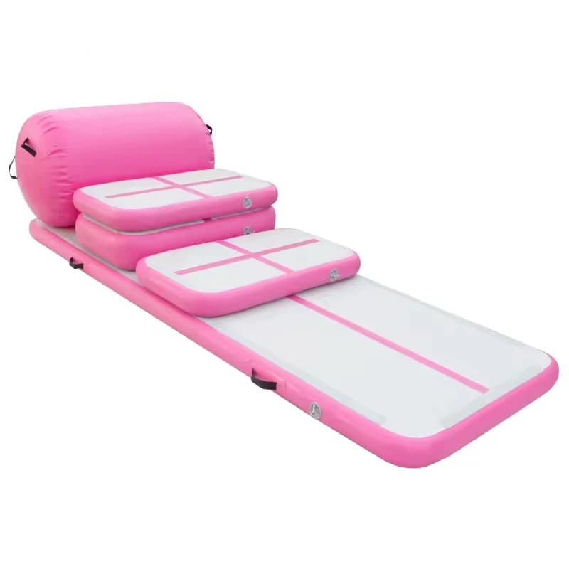 Inflatable Gymnastics & Yoga Mat in Ecological Material, Sizes & Colors Customizable Pista for Acrobatics