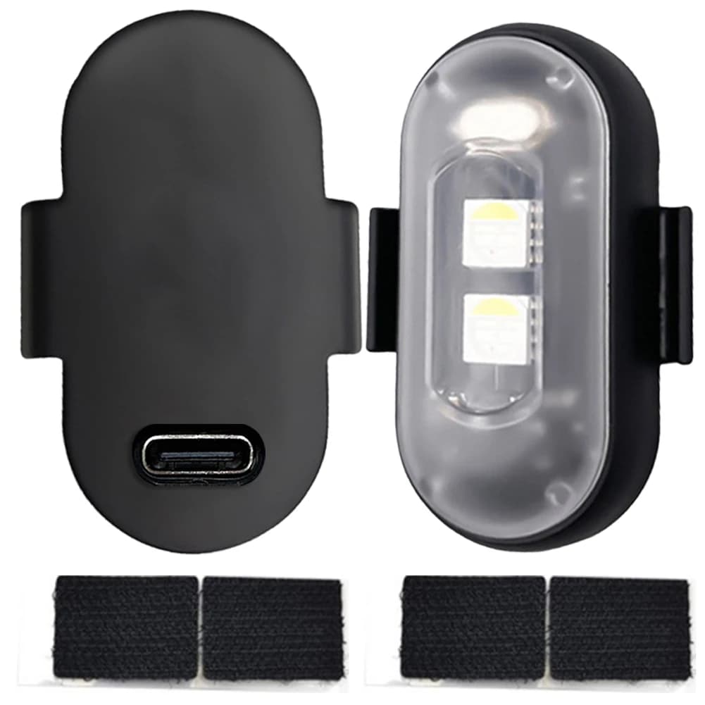 Luci LED Wireless Ricaricabili per Auto, Luci Decorative per Atmosfera Auto, Moto, Drone, Aeromobile, Bicicletta