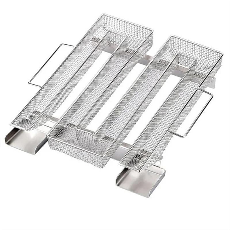 B84B-Per formaggio per pesce compatibile con vassoio per affumicatore a pellet da 8,9 x 6,9 pollici per accessorio per utensili da cucina per barbecue