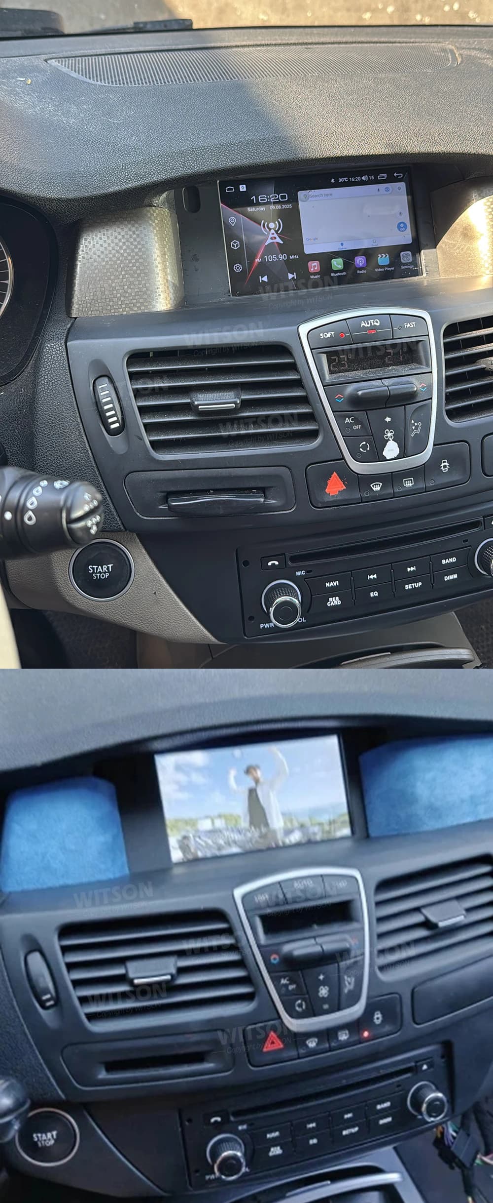 OEM 7 inch Multimedia Player GPS CarPlay Touch Screen Bluetooth For Renault laguna 3 Latitude 2008-2015 Fit LHD RHD Car Stereo