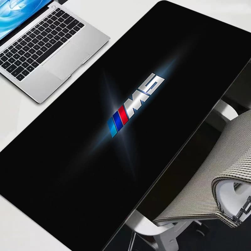 Tappetino per mouse grande BWM Car Gamer, tappetino per tastiera e mouse per PC, tappetino da scrivania per computer, tappetino da gioco resistente per CS GO LOL 900x400