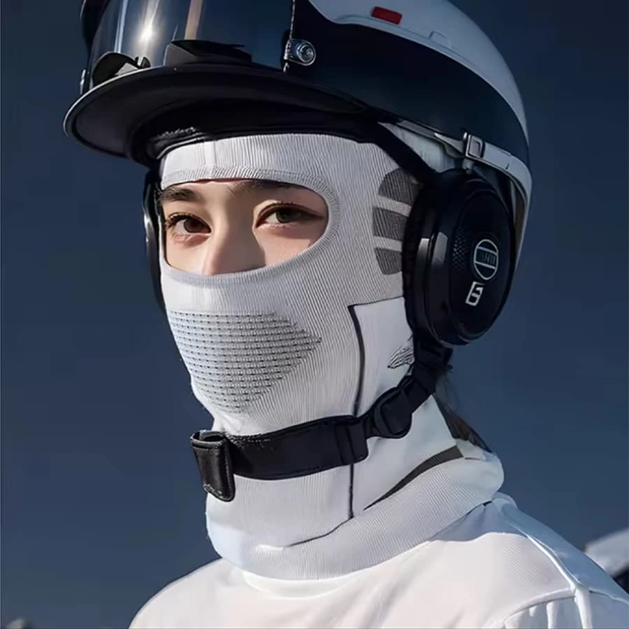 Sci Ciclismo Caccia Testa Copri collo Casco Fodera Cap Uomo Donna Sciarpa termica a prova di freddo Cappello da sci invernale Passamontagna Maschera a pieno facciale