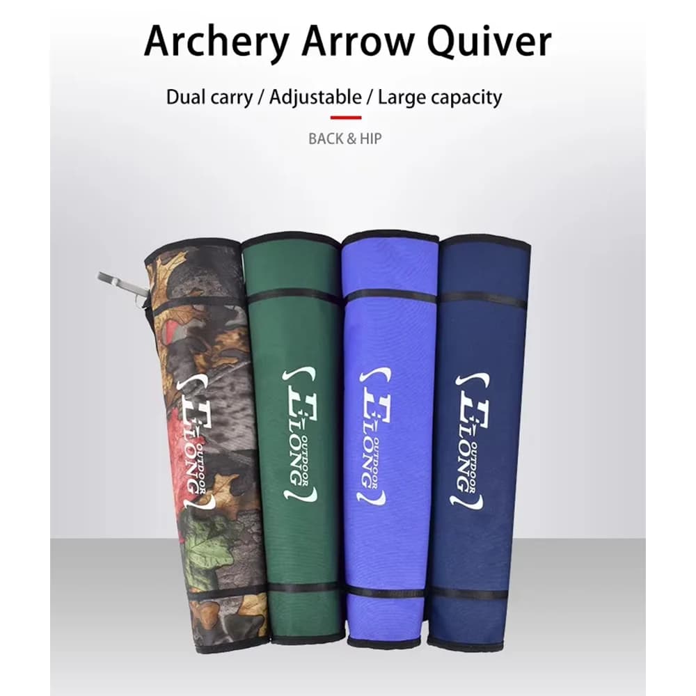 1pc Archery Arrow Quiver Bag for Target Practice Shooting Hunting Accessories