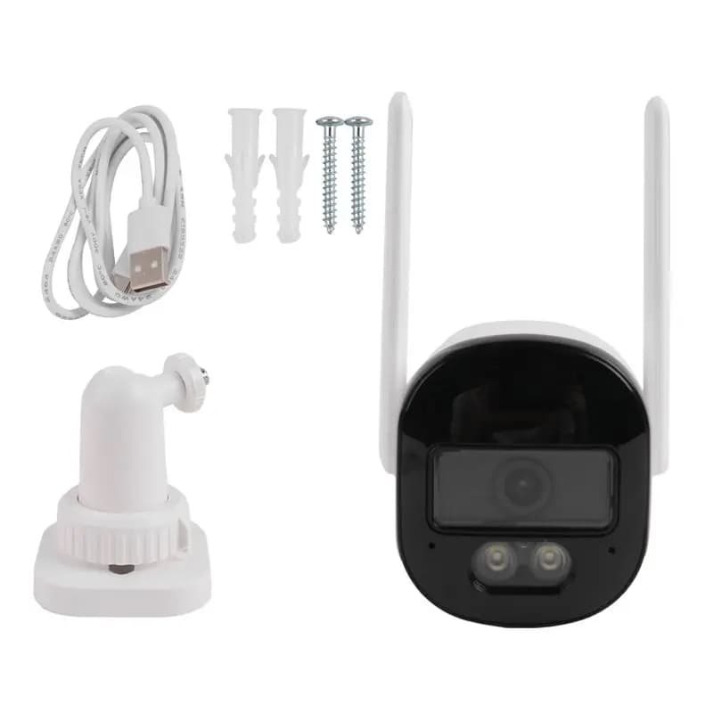 A42T-Tuya Telecamera di Sicurezza WiFi 2K 4MP con Rilevamento AI, 2.4G/5G, Smart Life, IP CCTV, Mini Videocamera di Sorveglianza