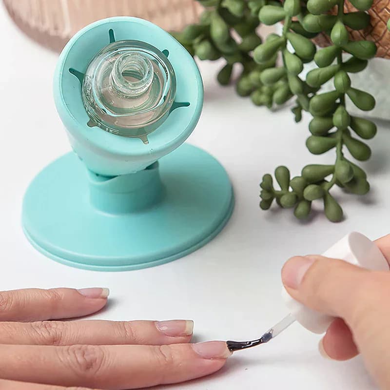 Silicone Nail Polish Holder for Tools Art Bottle Holder DIY Salt Accessories for Home and Professional Use