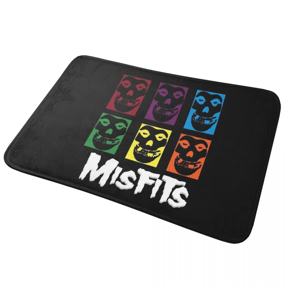 Tappetino zerbino antiscivolo modello Band Misfits Tappetino antipolvere per ingresso cucina Tappetini poggiapiedi bagno casa