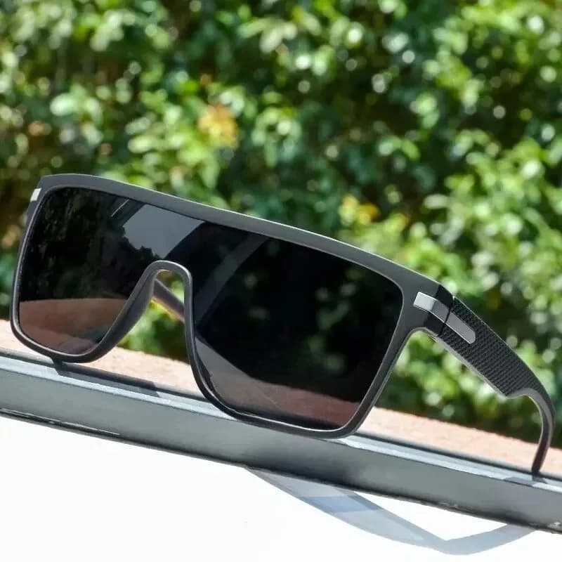 Fashionable Polarized Sunglasses for Men Oversized Square Sunglasses for Driver UV400 Ladies Sunglasses