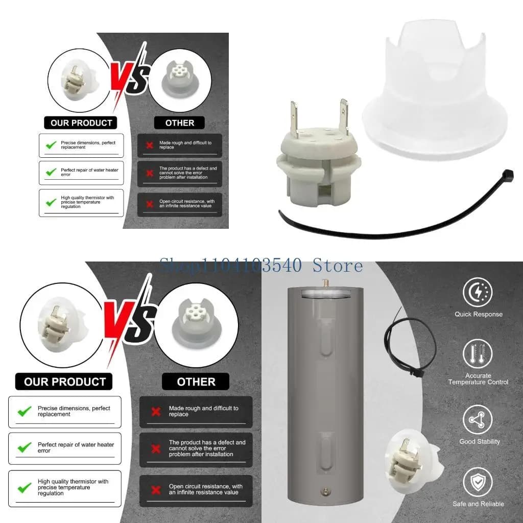 02DC Detection for Water Heater Appliance Repair, Combustion-Fume Assembly with Terminal and Cable Tie for Existing Part Review