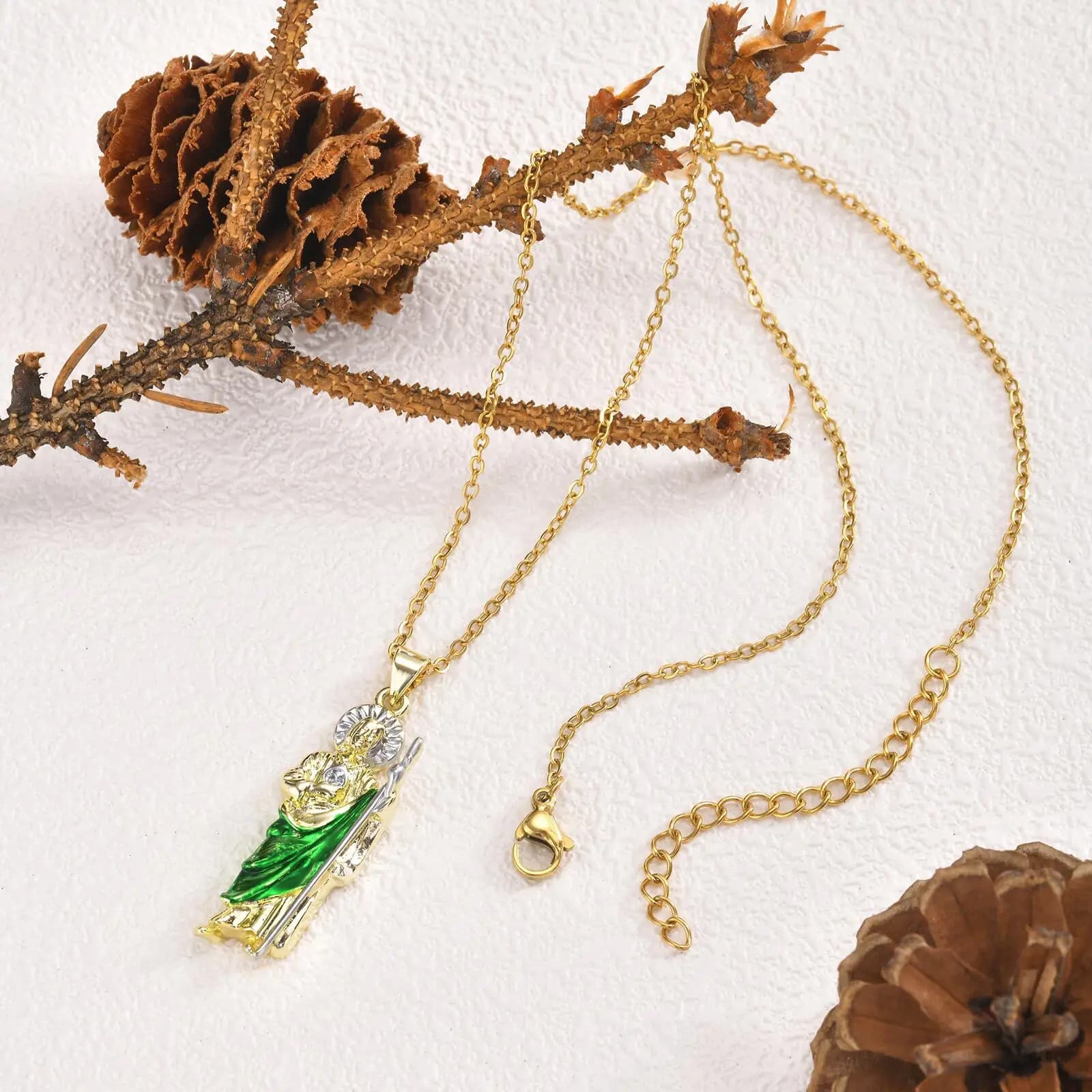 Collana a cuore con ciondolo in smalto nero, gioielli semplici da donna bloccati in acciaio inossidabile