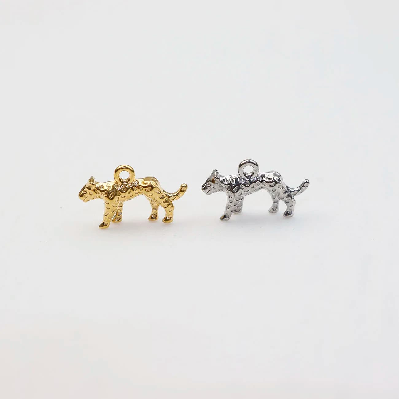 5 pezzi di fusione in acciaio inossidabile graziosi componenti pendenti con ciondoli collana fai da te orecchini bracciali gioielli fascino piastra PVD resistente all'acqua