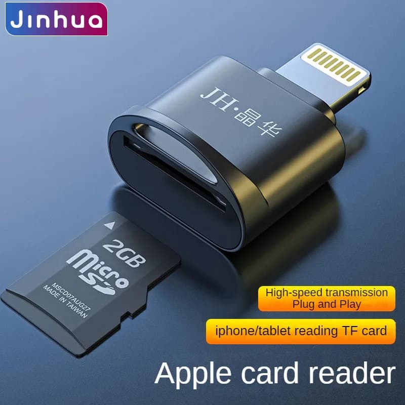Lettore di schede TF ad alta velocità JINGHUA S517 per l'espansione della memoria mobile, legge le schede in qualsiasi momento, espande la memoria dei telefoni cellulari
