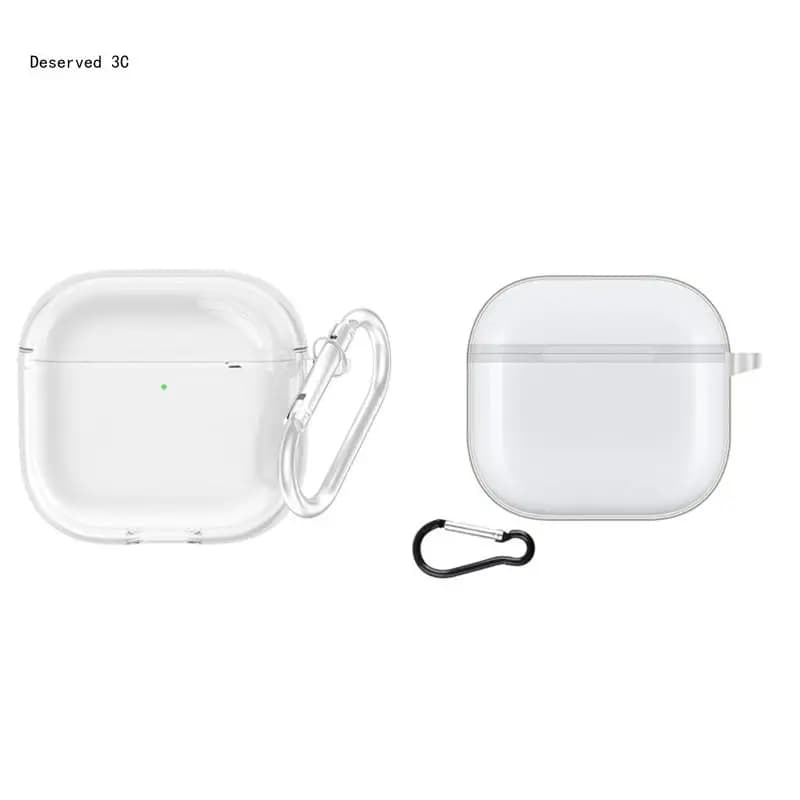 Custodia protettiva morbida ergonomica per Air Pods 4 Auricolari wireless, impugnatura antiscivolo, polvere, struttura