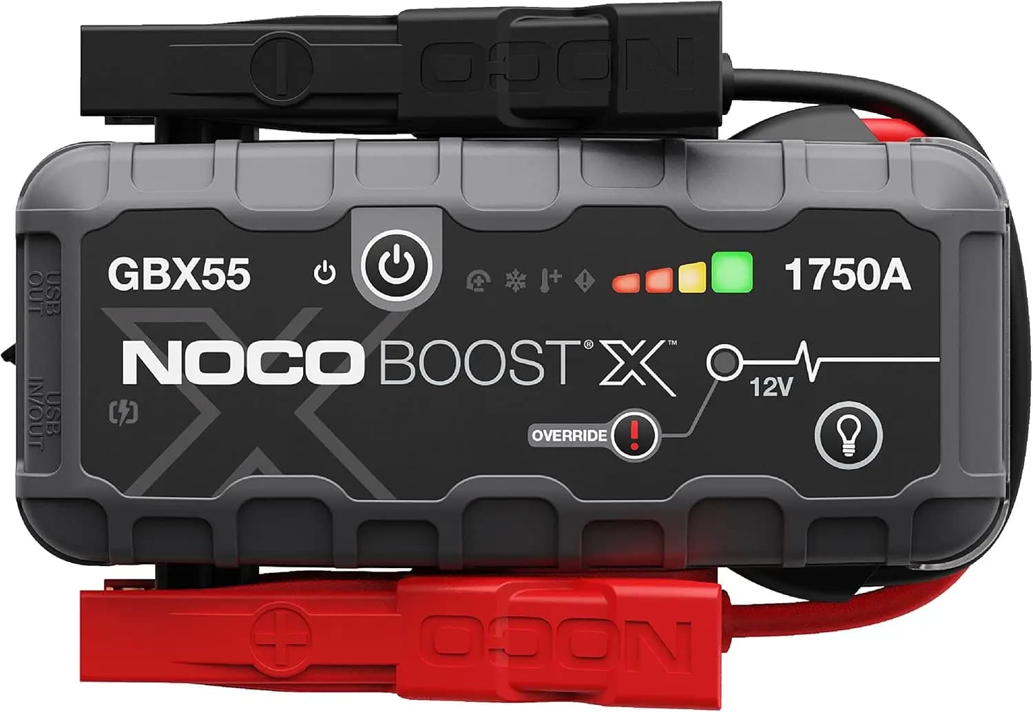 Avviatore di Emergenza UltraSafe 1750A - Batteria al Litio 12V, Power Bank Portatile per Motori a Benzina 7.5L e Diesel 5.0L