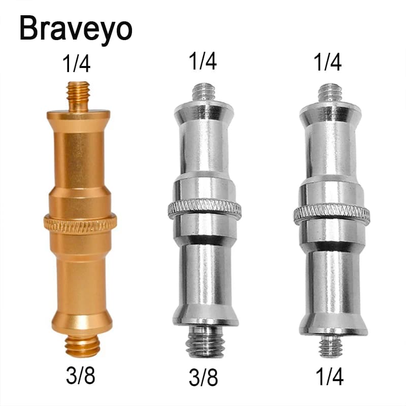 Convert screw 1/4 3/8 inch flash bracket long revolving screw revolving screw tripod photo accessories