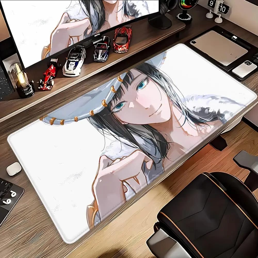 Gaming Mouse Pad Computer HYBXAXC Desk Mat PC Anime Carpet Keyboard Gamer Accessories Table One Piece Nico Robin Mouse Pads