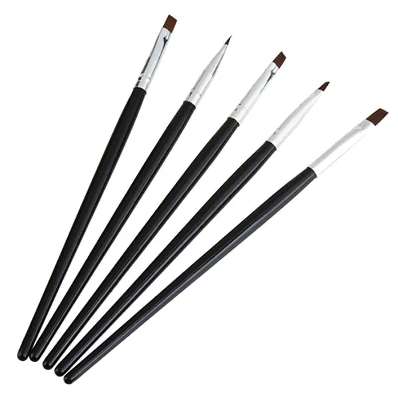 5 Pz Dentale Resina Pennello Penne Dentale Modellatura Adesivo In Silicone Composito Porcellana Denti Strumenti Dentista Odontoiatria Strumento di Laboratorio