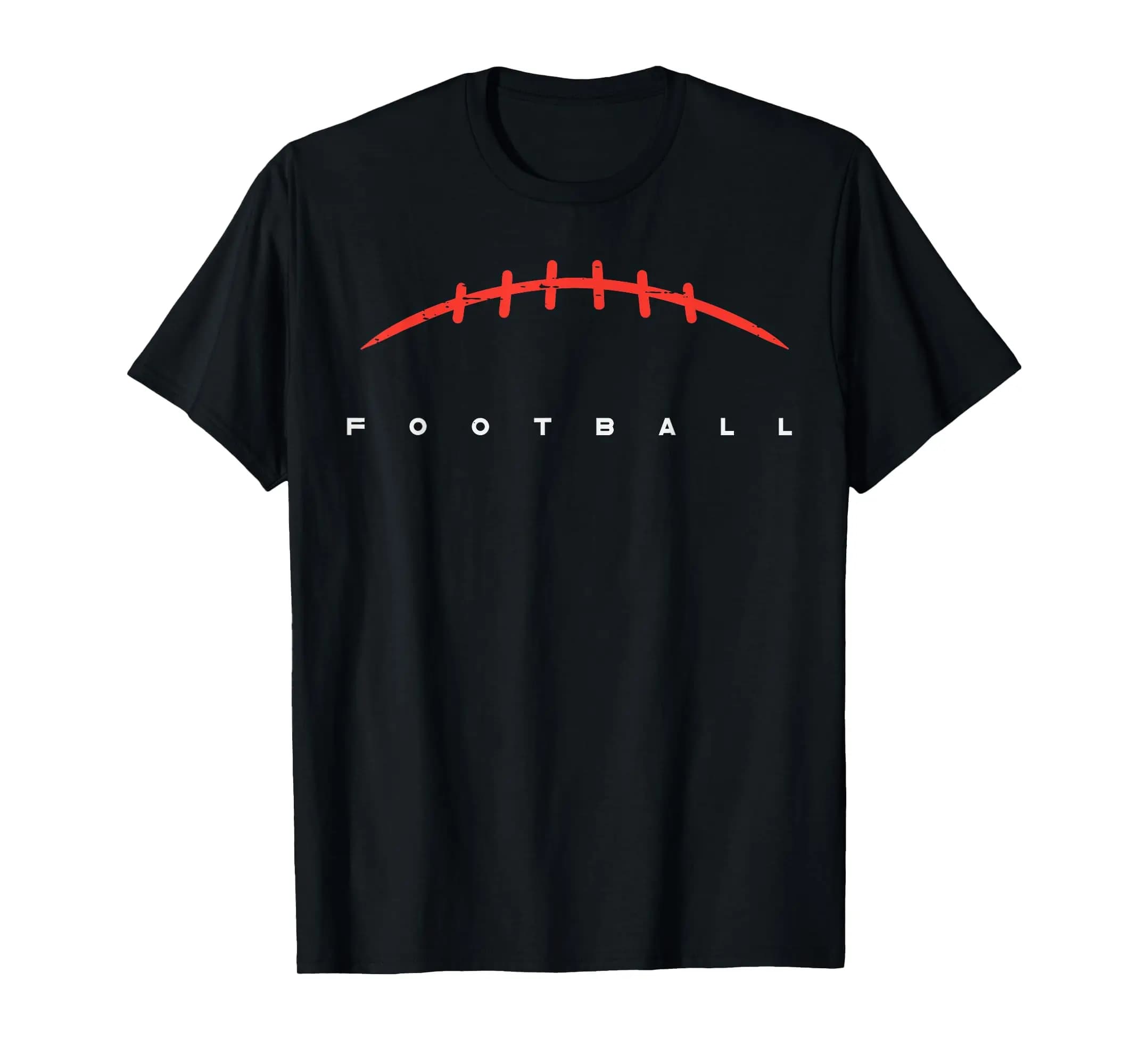 T-shirt da uomo e da donna con stampa di giocatori di football americano, stile sportivo e accattivante