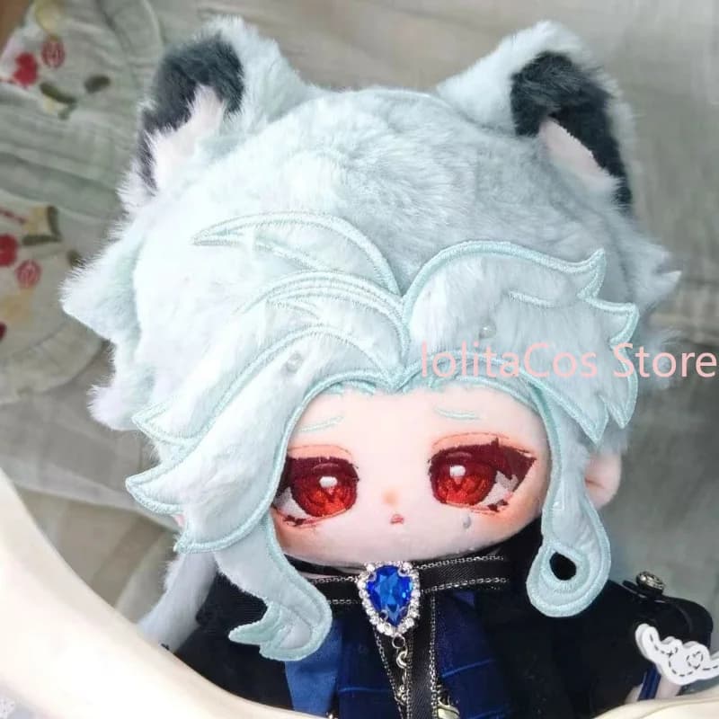 20cm Genshin Impact II Dottore The Doctor Plush Doll Anime Stuffed Toy Cosplay Dress Up Toy Mascot Gift Birthday Xmas
