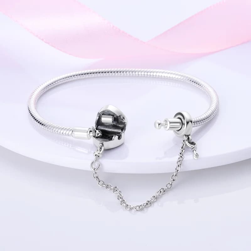 2026 New 925 Sterling Silver 17‑20CM Heart‑Shaped Key Lock Foundation Chain Bracelet For Women Fashion Anniversary Jewelry Gifts
