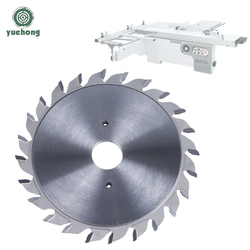 Tungsten Steel Wood Saw Circular Blade Cutting Dics for Saw Panel Sliding Table Saw Wood Cutting 120mm (12 + 12)T