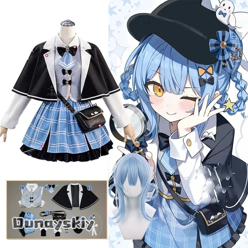 Ragazza magica Strega Prova Tachibana Sherry Costume Cosplay Lolita JK PARRUCCA Ragazza Uniformi Carnevale di Halloween Festa a tema Vestire