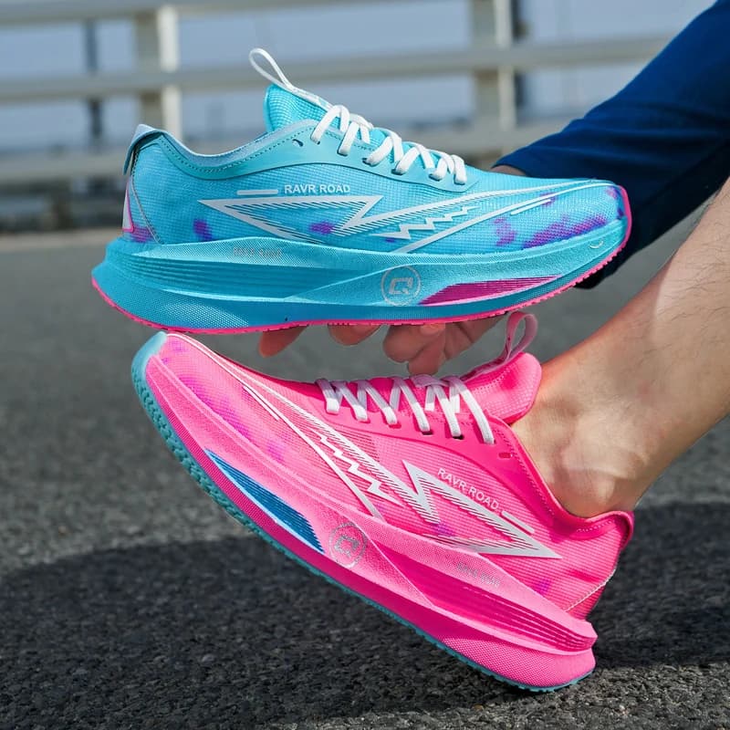 Men's Sports Shoes Sneakers Carbon Plate Running Male Jogging Marathon Racing Shock-absorbing Athletics Training Shoes for Women
